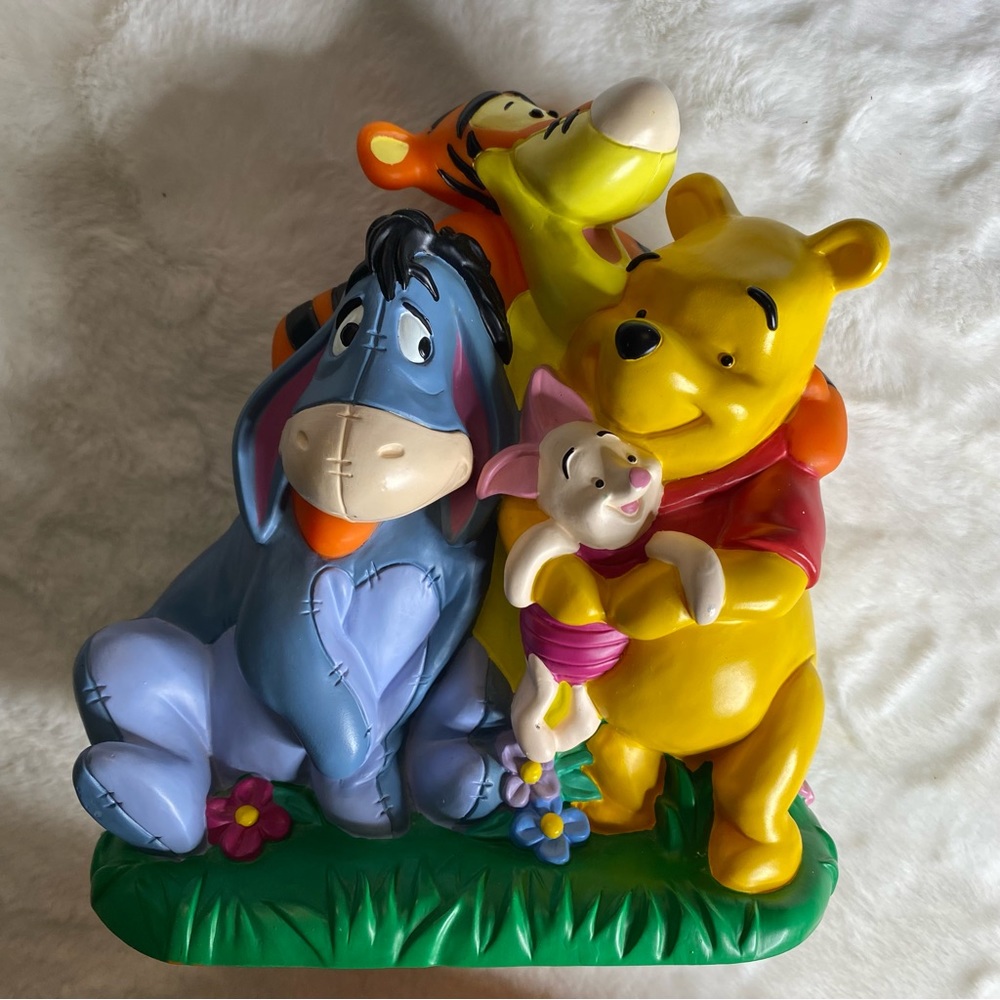 Disney Winnie The Pooh & Friends Plastic Piggy Bank
